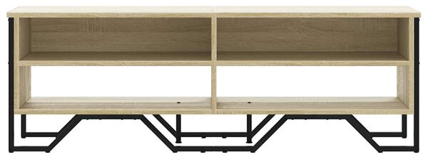 Sonoma tölgy színű szerelt fa TV-szekrény 122 x 34 x 41 cm
