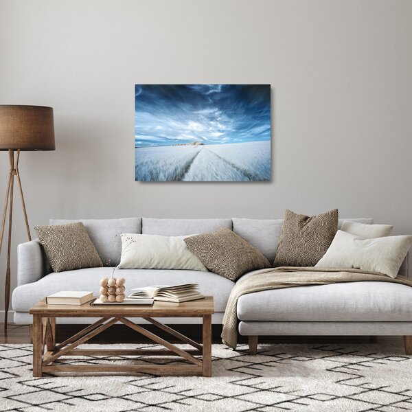 Mezőkép (üvegen) (70x50 cm)