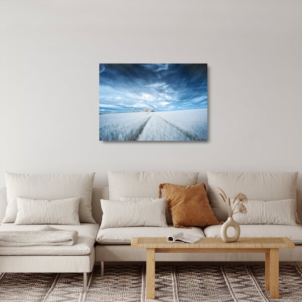 Mezőkép (üvegen) (70x50 cm)