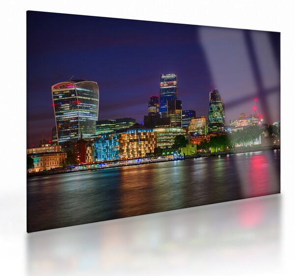 Kép - esti London (üvegen) (70x50 cm)