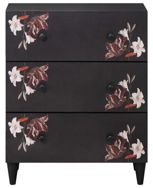 Tároló szekrények Sokszínű 60 x 33,5 x 75 cm Tömör Mangófát