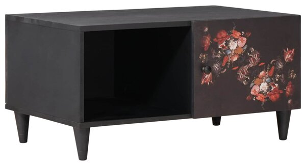 Dohányzóasztal Sokszínű 80 x 50 x 40 cm Tömör Mangófát