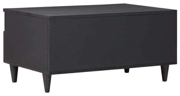 Dohányzóasztal fiókkal Sokszínű 80 x 54 x 40 cm Tömör Mangófát