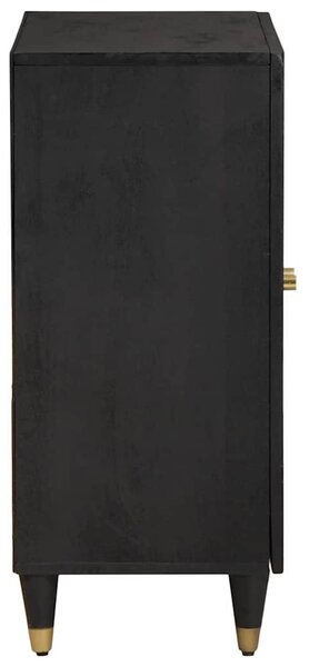 Széf Fekete 60 x 33 x 75 cm Tömör Mangófát