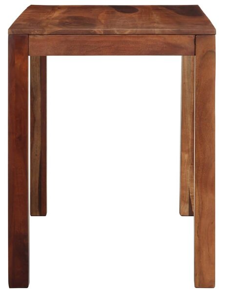 Étkezőasztal 120x60x76 cm tömörfa akácfa