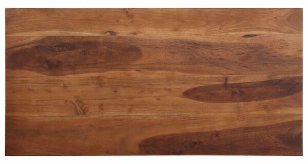 Étkezőasztal 120x60x76 cm tömörfa akácfa