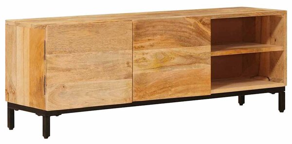 Tároló szekrények ajtóval Barna 110 x 30 x 40 cm Tömör Mangófát