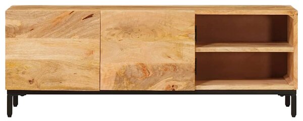 Tároló szekrények ajtóval Barna 110 x 30 x 40 cm Tömör Mangófát