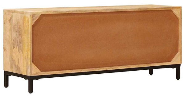 Tévéállványok fiókkal Barna 110 x 30 x 46 cm Tömör Mangófát