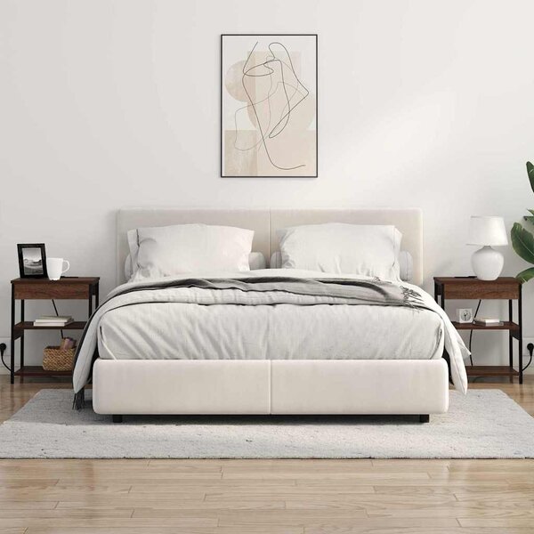 Éjjeliszekrény Barna Tölgy 41 x 31 x 51 cm Szerelt Fa