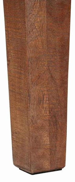 Dohányzóasztal fiókkal Barna 110 x 55 x 40 cm Tömör Mangófát