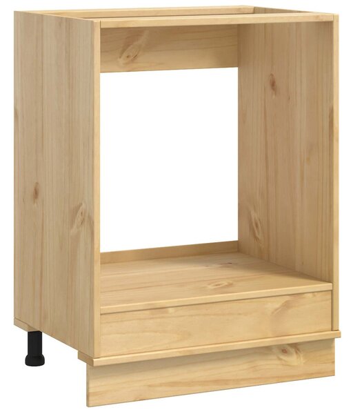 Cabinet tárolóval Méz 60 x 46 x 81,5 cm Tömör fenyőfa