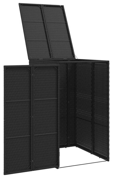 Kuka Doboz Fekete 65 x 80 x 115 cm Polietilén