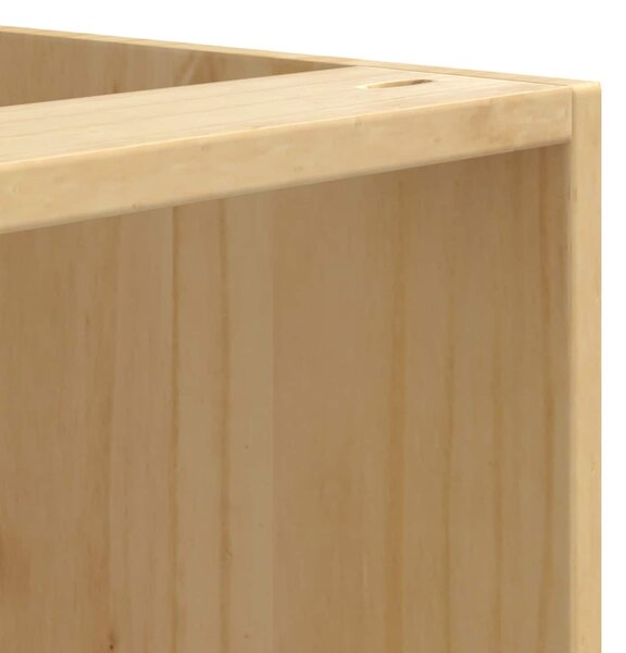 Cabinet tárolóval Méz 60 x 46 x 81,5 cm Tömör fenyőfa