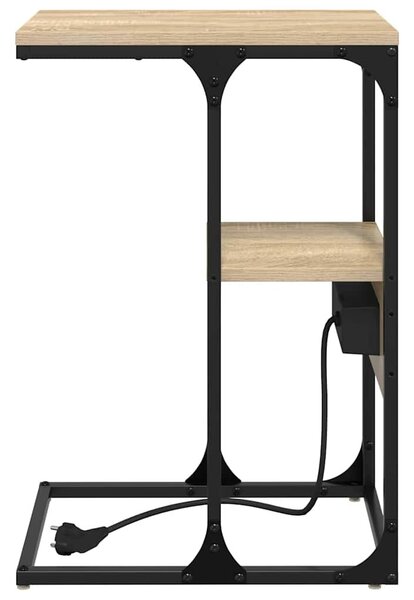 Éjjeliszekrény fiókkal sonoma tölgy 41.5 x 26 x 60.5 cm Faanyag