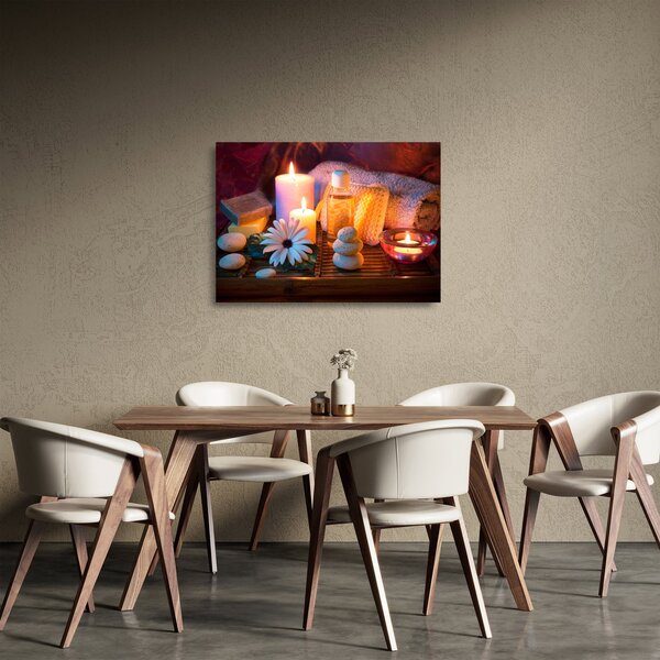 Kép - Egy pillanatnyi pihenés (üvegen) (70x50 cm)