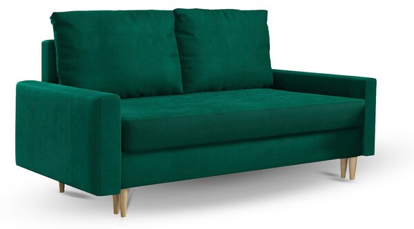 AG BELLIS II kihúzható kanapéágy - zöld