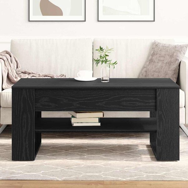 Dohányzóasztal Musta tammi 102 x 55 x 45 cm Faanyag