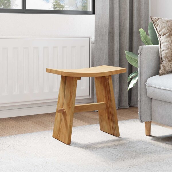 Fürdőszobai szék Barna 50 x 29,5 x 50,5 cm Tömör Teakfa
