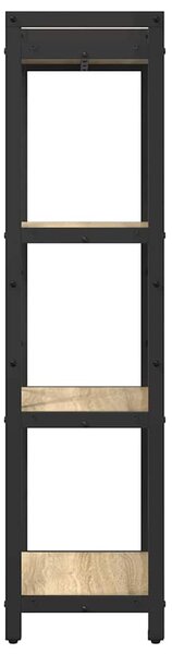 Könyvszekrény sonoma tölgy 40 x 30 x 118 cm Faanyag