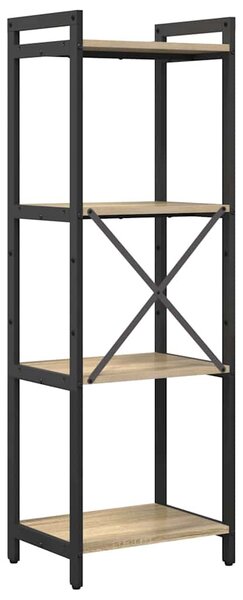 Könyvszekrény sonoma tölgy 40 x 30 x 118 cm Faanyag