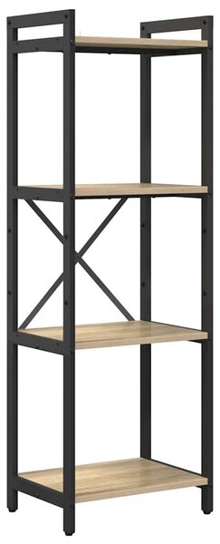 Könyvszekrény sonoma tölgy 40 x 30 x 118 cm Faanyag