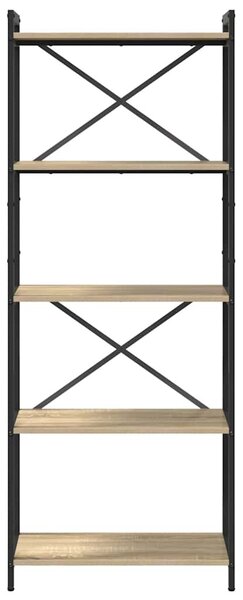 Könyvszekrény sonoma tölgy 60 x 30 x 153 cm Faanyag