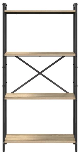 Könyvespolc Sonoma tölgy 60 x 30 x 120 cm Faanyag