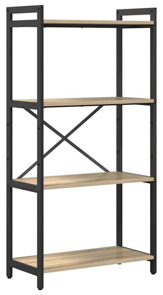 Könyvespolc Sonoma tölgy 60 x 30 x 120 cm Faanyag