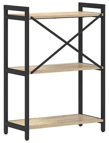 Könyvszekrény sonoma tölgy 60 x 30 x 83 cm Faanyag