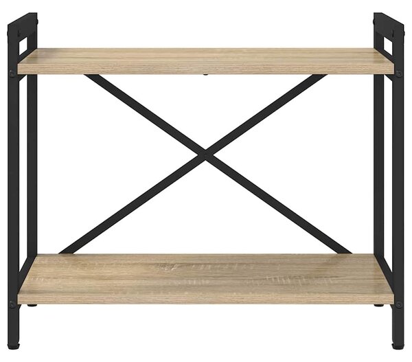 Könyvszekrény sonoma tölgy 60 x 30 x 48.5 cm Faanyag
