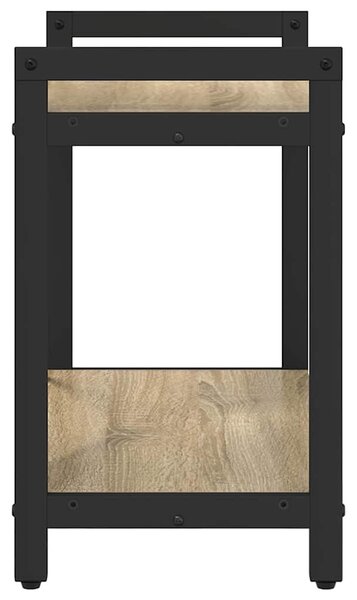 Könyvszekrény sonoma tölgy 60 x 30 x 48.5 cm Faanyag
