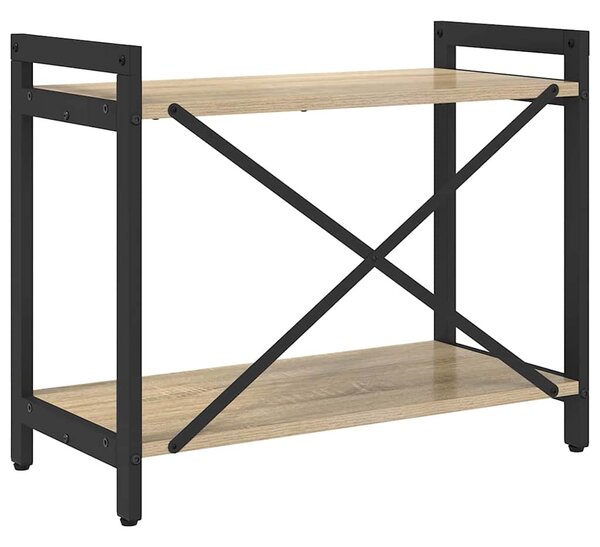 Könyvszekrény sonoma tölgy 60 x 30 x 48.5 cm Faanyag
