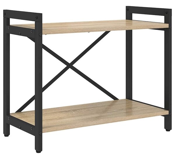 Könyvszekrény sonoma tölgy 60 x 30 x 48.5 cm Faanyag