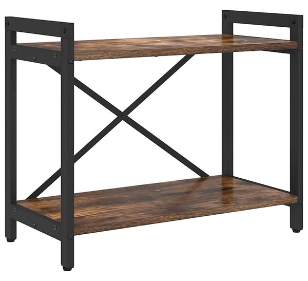 Könyvszekrény Füstölt tölgy 60 x 30 x 48.5 cm Faanyag