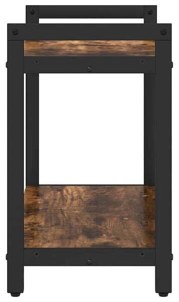 Könyvszekrény Füstölt tölgy 60 x 30 x 48.5 cm Faanyag