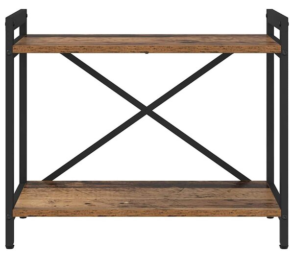 Könyvespolc 60 x 30 x 50 cm Szerelt Fa Régi fa