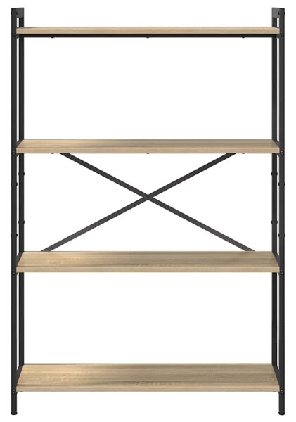 Könyvszekrény sonoma tölgy 80 x 30 x 118 cm Faanyag