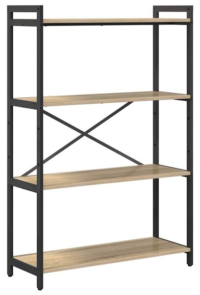Könyvszekrény sonoma tölgy 80 x 30 x 118 cm Faanyag