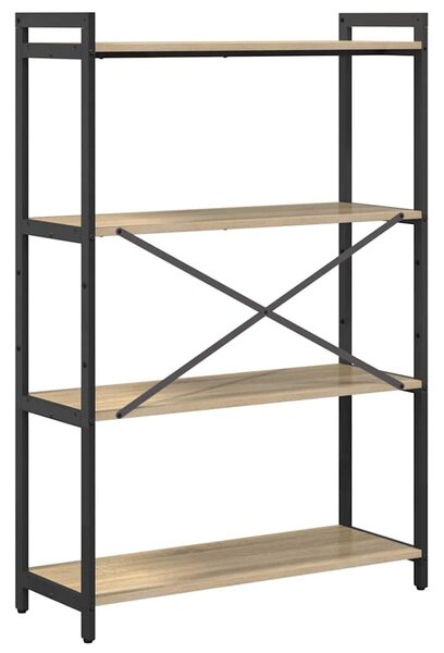 Könyvszekrény sonoma tölgy 80 x 30 x 118 cm Faanyag