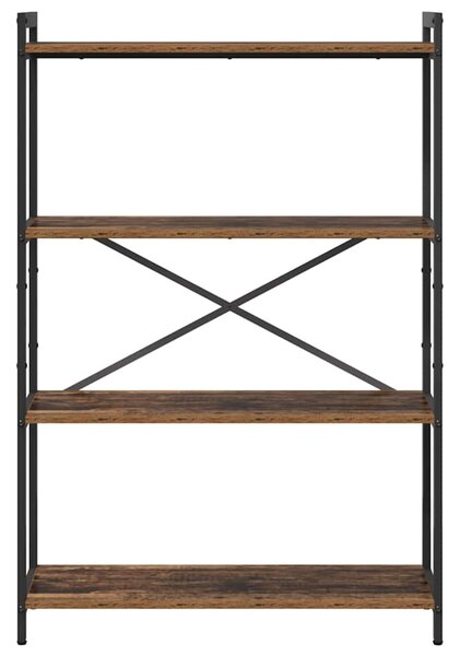 Könyvszekrény Régi fa 80 x 30 x 118 cm Faanyag