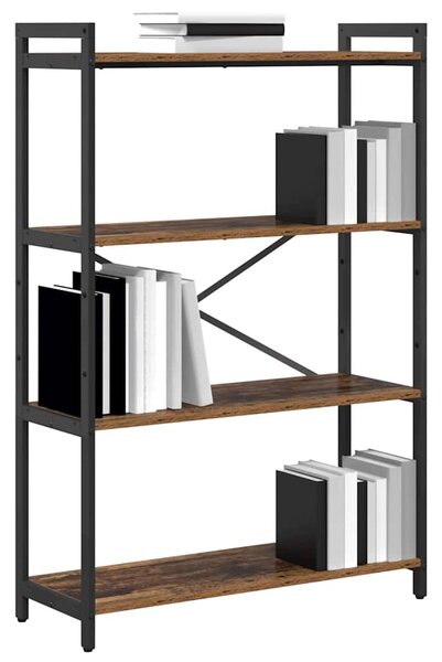Könyvszekrény Régi fa 80 x 30 x 118 cm Faanyag