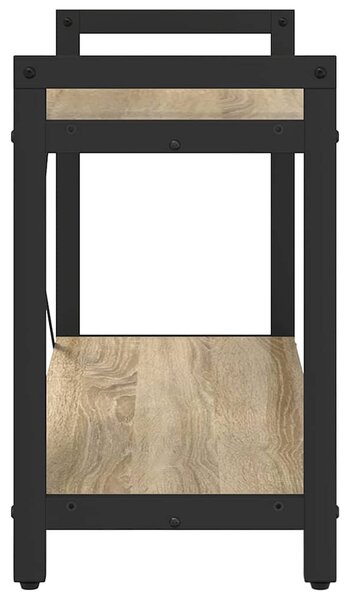 Könyvespolc Sonoma tölgy 80 x 30 x 50 cm Faanyag