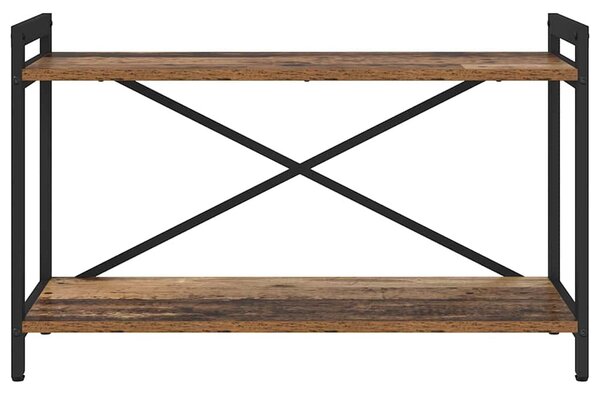 Könyvespolc 80 x 30 x 50 cm Szerelt Fa Régi fa