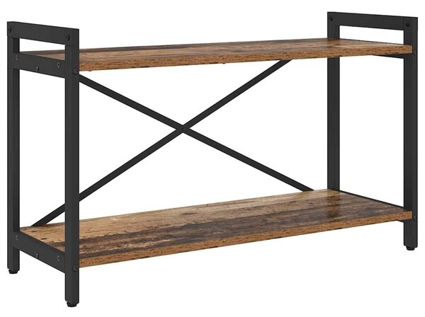 Könyvespolc 80 x 30 x 50 cm Szerelt Fa Régi fa