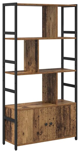 Könyvespolc Régi fa 80 x 30 x 155.5 cm Faanyag