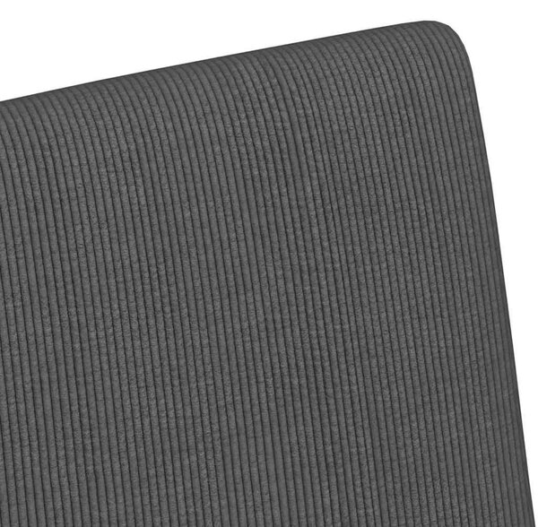 Kerekes Étkező Székek 2 pcs Sötétszürke 57 x 66 x 94 cm