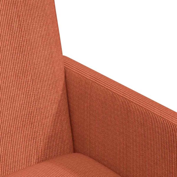 Kerekes Étkező Székek 2 pcs Piros narancs 57 x 66 x 94 cm