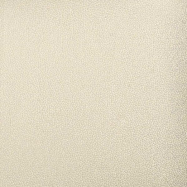 Chesterfield Pad párnával Krém 120,5 x 65 x 75 cm Műbőr