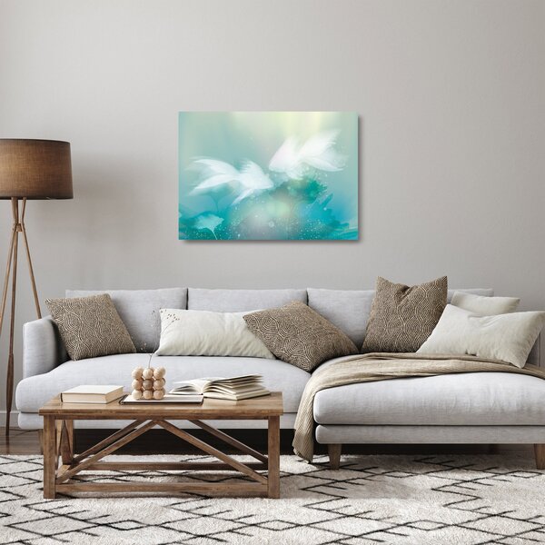Kép - hal (üvegen) (70x50 cm)